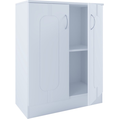 VCM Houten ladekast Dressoir Highboard Kast Balia 2 Draaideuren