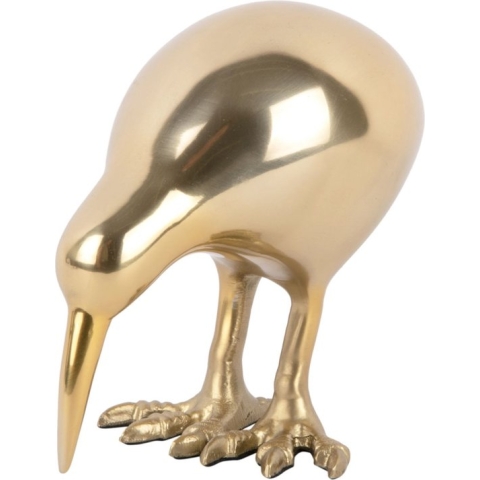 Present Time Ornament Bird - Goud - 21x7.5x9.5cm - Modern