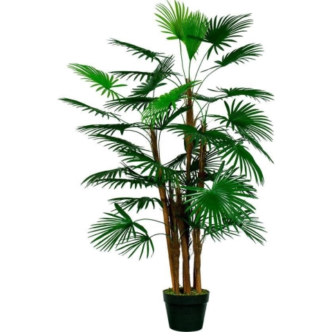 Kunstplant Rhapis (palm) 120 cm
