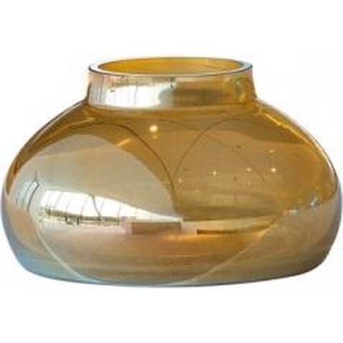 Leonardo Poesia Vaas 9 x 15 cm goudkleurig
