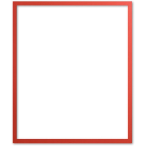 Moderne Lijst 60x70 cm Rood - Emilia