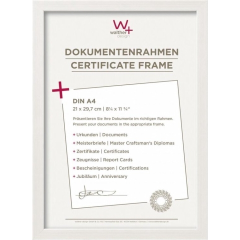 Walther Construction     21x29,7 kunststof wit DIN A4 JK130W