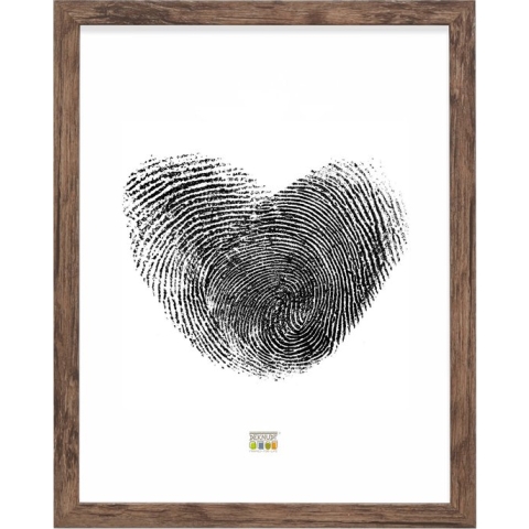 Deknudt Frames fotolijst S45RH3 - bruin - hout - 30x60 cm