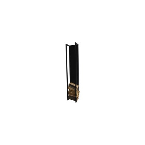 Spinder Design CUBIC FIRE Houtopslag - Zwart