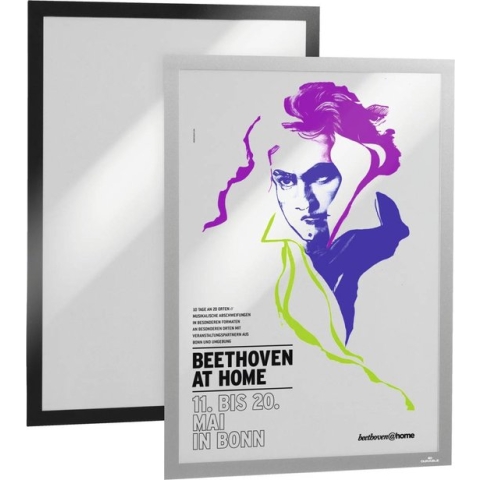 Duraframe Durable poster A2 zilvergrijs
