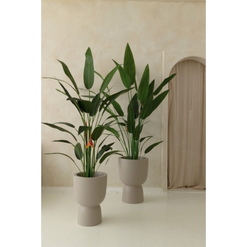 Strelitzia Kunstplant Met Bloem 180cm| Grote kunstplant | Kunst strelitzia | Kunstplant voor binnen