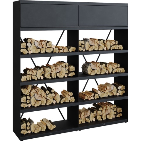 OFYR | Wood Storage 200 | Black