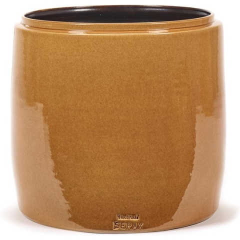 Serax Bloempot Honey-Geel D 30 cm H 30 cm Opening 26 cm