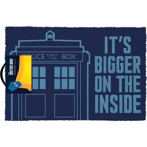 Pyramid International Doctor Who Deurmat Tardis 40 x 60 cm Blauw