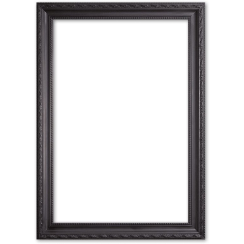 Barok Lijst 50x60 cm Zwart - Franklin