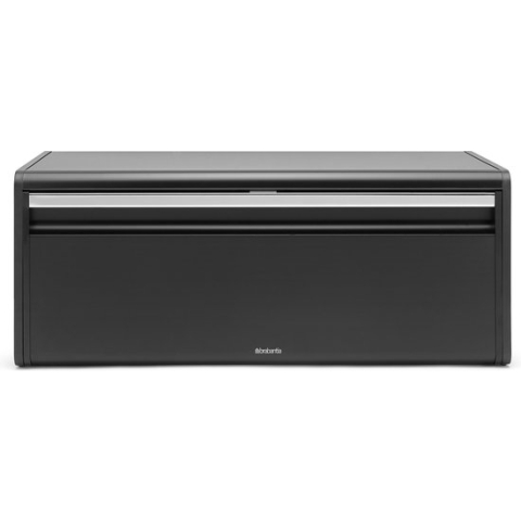 Brabantia Broodtrommel - met Klepdeksel - Matt Black