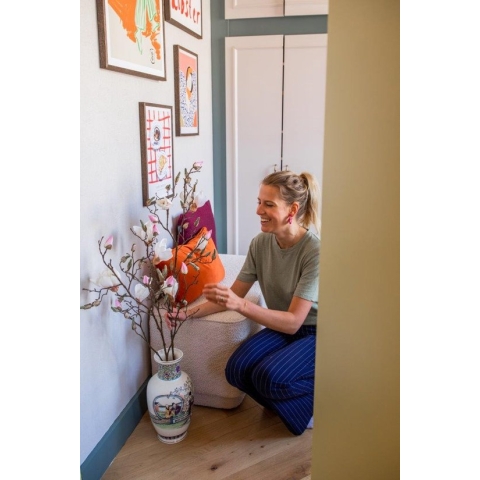2x Natuurgetrouwe kunst magnolia tak (licht roze) | Duurzame keuze | Siertak | Kunsttak | Kunst bloem | Kunst magnolia | Roze kunst bloem | Boommade | Decoratietakken