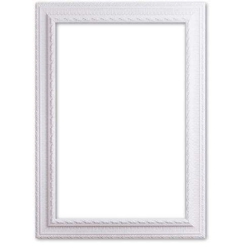 Barok Lijst 30x40 cm Wit - Dakota