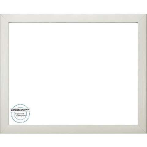 Colorado MDF fotolijst 68x89 cm, wit houtnerf