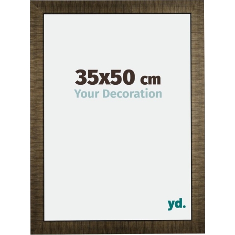 Your Decoration Leeds Hout Fotolijst - 35x50 cm - Champagne Geborsteld