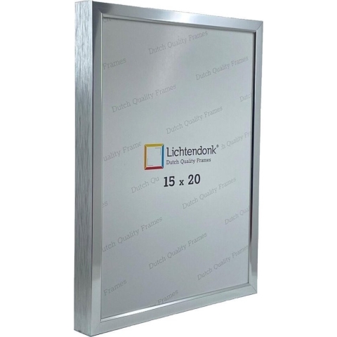 Wissellijst 70x140 Chrome Zilver Aluminium – Ontspiegeld UV Werend Acrylite - ALU Pro-Line Lichtendonk - Posterlijst – Fotolijst –  Fotokader – Cadre Photo – Photoframe