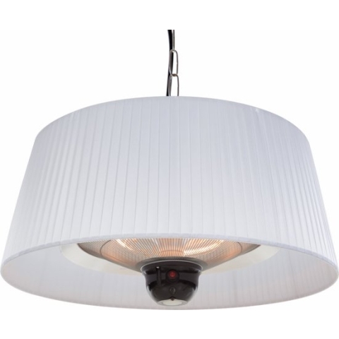 Sunred - Heater Artix Hanging Wit 1800 - Terrasverwarmer elektrisch - Metaal - Wit