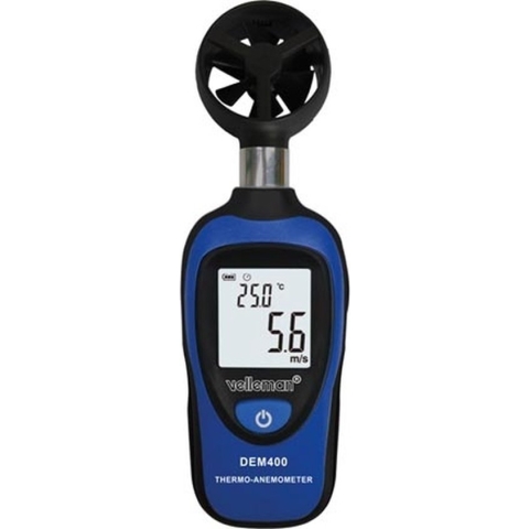 DIGITALE MINI THERMOMETER-ANEMOMETER