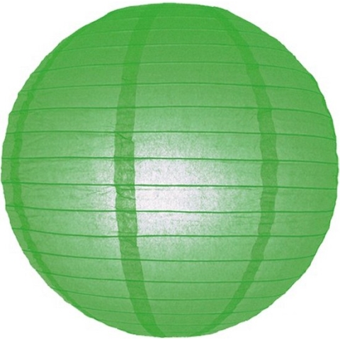 Luxe bol lampion Ø 25 cm - Groen
