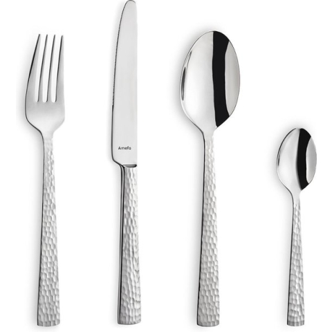 Amefa Bestekset Felicity - 24 Delige bestek set - Zilver