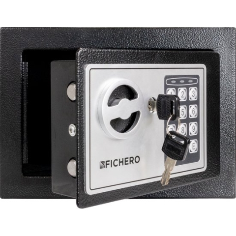 Fichero Elektronische Kluis - Safe - Kluisje met Cijferslot en Sleutel