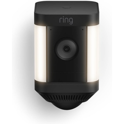 Ring Spotlight Cam Plus - Batterij- Beveiligingscamera - Zwart