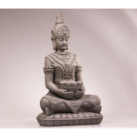 BOEDDHA BEELD KWAN YIN MET BAK