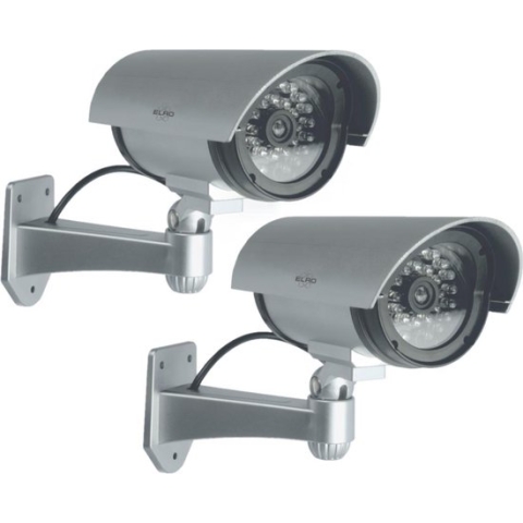ELRO CDB25S-2 Outdoor Dummy Camera met LED's - 2 Pack