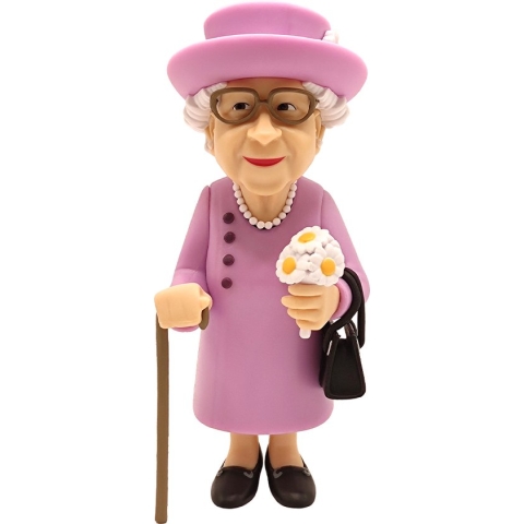 Minix - Beroemdheden - Koningin Elizabeth II - Figuur - 12cm