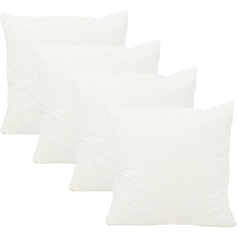 Set 4 stuks - Binnenkussen | 45 x 45 cm | 700 gram | Traagschuim/ Memory Foam
