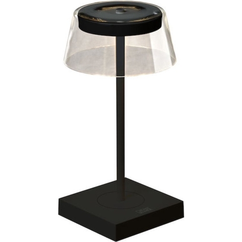 Konstsmide Scilla tafellamp (snoerloos) met dimmer - LED - Zwart