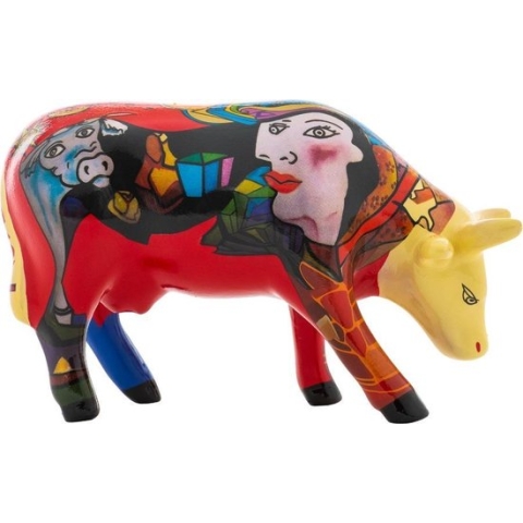 Cowparade Medium Picowso's African Period
