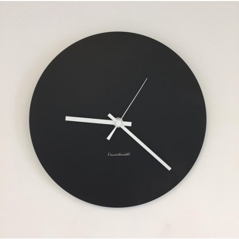 Wandklok BLACK BEAUTY Modern Dutch Design