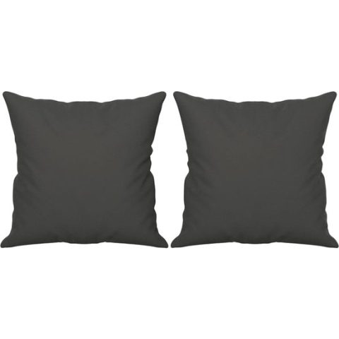 vidaXL-Sierkussens-2-st-40x40-cm-microvezelstof-donkergrijs