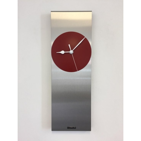 Wandklok Cassiopee RED Modern Dutch Design