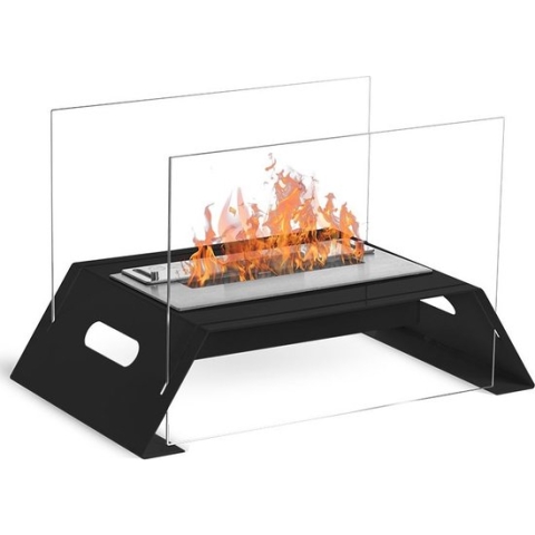 Bio ethanol haard - Diagon Zwart Bio Ethanol Tafelhaard - bio ethanol tafelhaard - bio ethanol sfeerhaard - bio ethanol openhaard - bio ethanol terrashaard