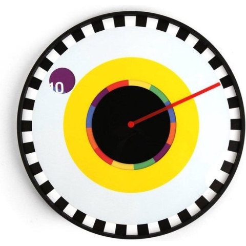 Kikkerland Milton Glaser Sprocket klok
