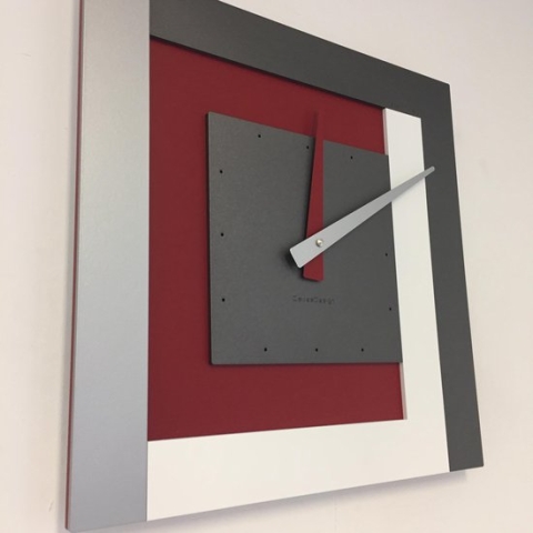 WANDKLOK SQUARE 40 RUBY MODERN DESIGN