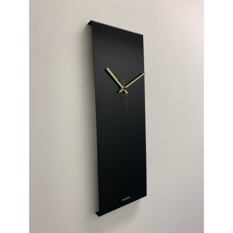 Wandklok CHANTALBRANDO -- BLACK LINE XL -- MODERN DESIGN -- MADE IN HOLLAND