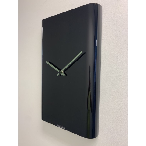 Wandklok CHANTALBRANDO -- SARAGOSSA BLACK -- MODERN DESIGN -- MADE IN HOLLAND