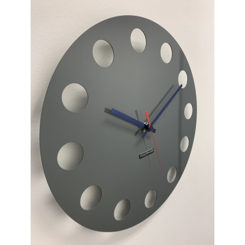 Wandklok ChantalBrandO CETARA NARDO GREY -- MODERN DESIGN --