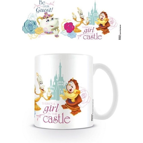 DISNEY - Mug - 300 ml - Beauty and the Beast - Be Our Guest