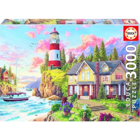 Educa Vuurtoren bij de Oceaan (3000)