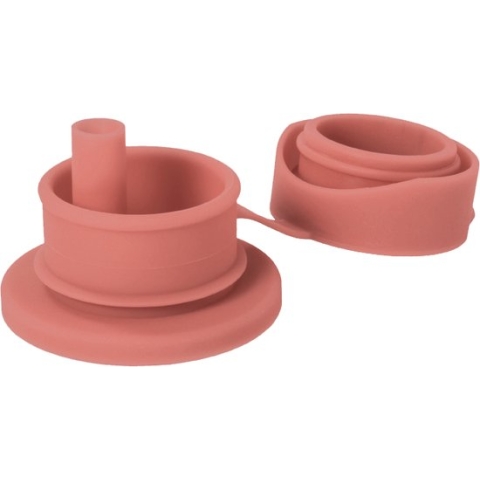 Pura sport rietje - silicone - Rose