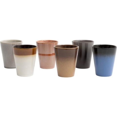 Cookinglife Bekers Earth 310 ml - 6 stuks