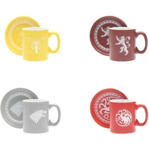 Game of Thrones - Emblems Espresso Mug Set