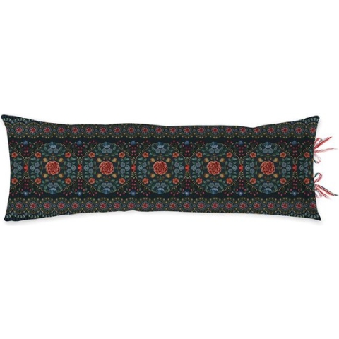 Pip Studio sierkussen Forest Carpet dark blue 30x90 cm -
