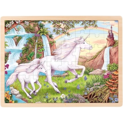Goki 57366 puzzel Legpuzzel 48 stuk(s) Fantasie