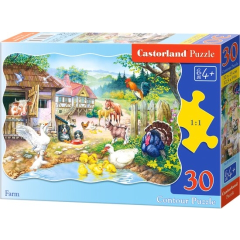 Castorland Legpuzzel Farm 30 Stukjes