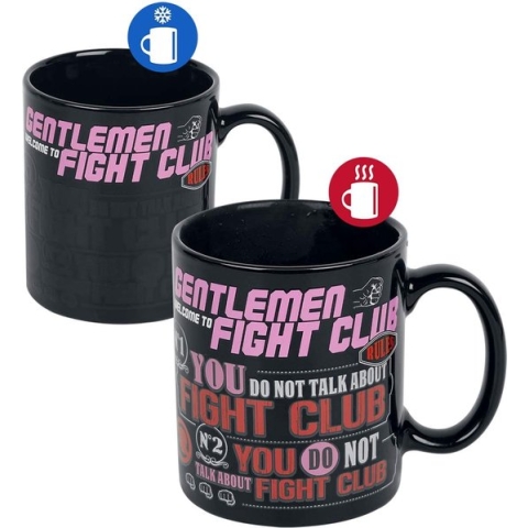 Fight Club - Thermische Mok Fight Club Regels